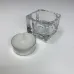 Подсвечник стеклянный квадратный 5*5*3,5 см Uniglass Square 36002