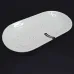 Блюдо овальное керамическое 25*13 см Ardesto Bagheria Bright White AR2925WGP
