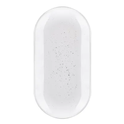 Блюдо овальное керамическое 25*13 см Ardesto Bagheria Bright White AR2925WGP