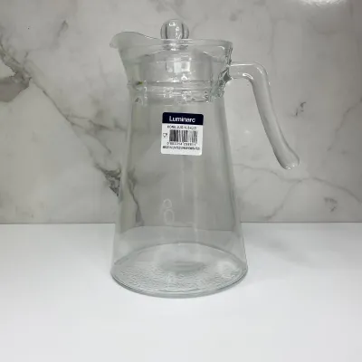 Кувшин стеклянный с пластиковой крышкой1,3 л Luminarc Kone N1102