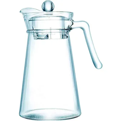 Глек скляний з пластиковою кришкою1,3 л Luminarc Kone N1102 Глек скляний з пластиковою кришкою1,3 л Luminarc Kone N1102