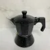 Гейзерна кавоварка алюмінієва 150 мл Maestro MR-1667-300 Black Гейзерна кавоварка алюмінієва 150 мл Maestro MR-1667-300 Black