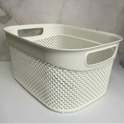 Кошик без кришки Ucsan 33*24*16,5 см 9 л М-164 білий