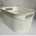 Кошик без кришки Ucsan 33*24*16,5 см 9 л М-164 білий