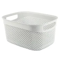 Кошик без кришки Ucsan 33*24*16,5 см 9 л М-164 білий Кошик без кришки Ucsan 33*24*16,5 см 9 л М-164 білий