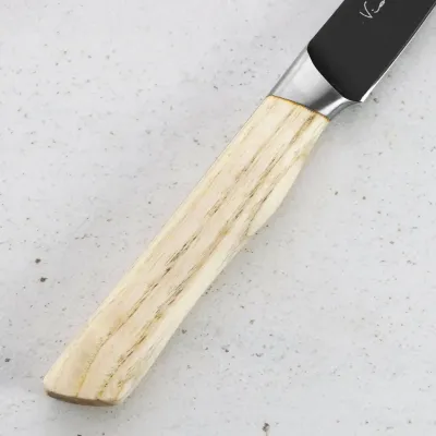 Кухонный нож для чистки овощей 90 мм Satake Black Ash (807-616) Кухонный нож для чистки овощей 90 мм Satake Black Ash (807-616)