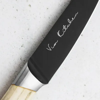 Кухонный нож для чистки овощей 90 мм Satake Black Ash (807-616) Кухонный нож для чистки овощей 90 мм Satake Black Ash (807-616)