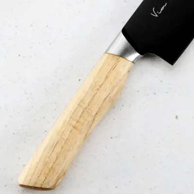 Кухонний японський ніж Сантоку 170 мм Satake Black Ash (807-630) Кухонний японський ніж Сантоку 170 мм Satake Black Ash (807-630)