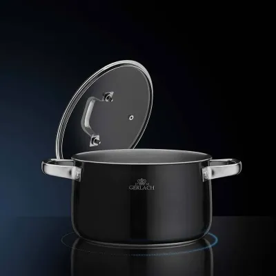 Набор кастрюль 6 предметов из нержавеющей стали Gerlach Prime (5901035489363) Набор кастрюль 6 предметов из нержавеющей стали Gerlach Prime (5901035489363)