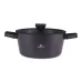 Кастрюля с крышкой 24 см 4,4 л Gerlach Granitex (5901035504707)
