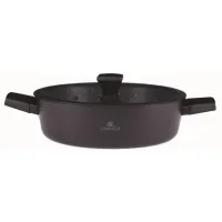 Кастрюля с крышкой 28 см 4,4 л Gerlach Granitex (5901035504714)