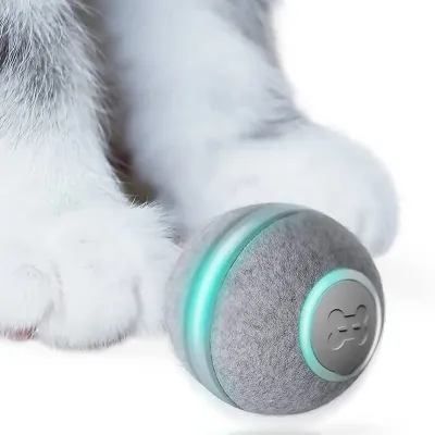 М'ячик для котів Cheerble Wickedball Mini C0419 Сірий М'ячик для котів Cheerble Wickedball Mini C0419 Сірий