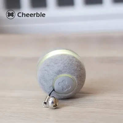 М'ячик для котів Cheerble Wickedball Mini C0419 Сірий М'ячик для котів Cheerble Wickedball Mini C0419 Сірий