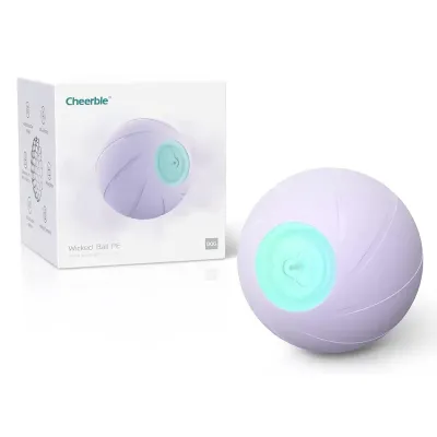 Интерактивный мячик для собак Cheerble Wicked Ball PE C0722 Фиолетовый