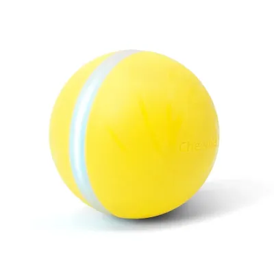 М'ячик для собак та котів Wickedball C1801 Cheerble Жовтий М'ячик для собак та котів Wickedball C1801 Cheerble Жовтий