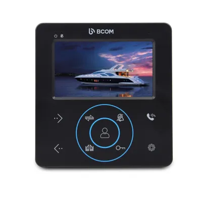 Комплект відеодомофона BCOM BD-480M Black (10802) Комплект відеодомофона BCOM BD-480M Black (10802)