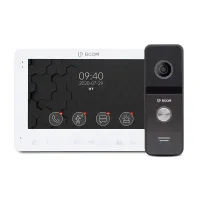 Комплект видеодомофона BCOM BD-780FHD White (10813) Комплект видеодомофона BCOM BD-780FHD White (10813)