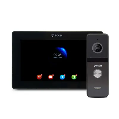 Комплект відеодомофону BCOM BD-770FHD Kit Black (10815)