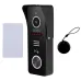 Вызывная панель домофона со встроенным считывателем карт EM-Marin Seven Systems CP-7502F RFID Black