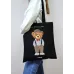 Екошопер BookOpt ВК4057 Teddy Bear Be Excellent чорний Екошопер BookOpt ВК4057 Teddy Bear Be Excellent чорний
