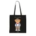 Екошопер BookOpt ВК4057 Teddy Bear Be Excellent чорний