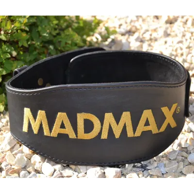 Пояс для важкої атлетики MadMax MFB-999 Restless & Wild Black XL
