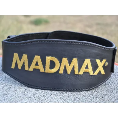 Пояс для важкої атлетики MadMax MFB-999 Restless & Wild Black XL
