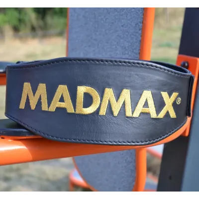 Пояс для важкої атлетики MadMax MFB-999 Restless & Wild Black XL