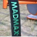 Пояс для тяжелой атлетики MadMax MFB-301 Suede Single Prong кожаный Black/Green XXL