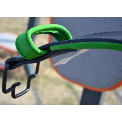Пояс для тяжелой атлетики MadMax MFB-302 Quick Release Belt кожаный Black/Green XL Пояс для тяжелой атлетики MadMax MFB-302 Quick Release Belt кожаный Black/Green XL