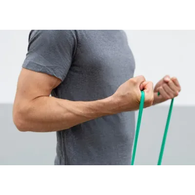 Лента для фитнеса и реабилитации U-powex Fitness band 0.5 мм 9.1 кг Green Лента для фитнеса и реабилитации U-powex Fitness band 0.5 мм 9.1 кг Green