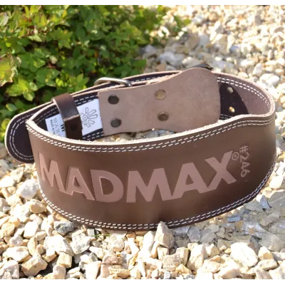 Пояс для тяжелой атлетики MadMax MFB-246 Full leather кожаный Chocolate brown XL Пояс для тяжелой атлетики MadMax MFB-246 Full leather кожаный Chocolate brown XL