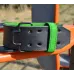 Пояс для важкої атлетики MadMax MFB-302 Quick Release Belt шкіряний Black/Green L