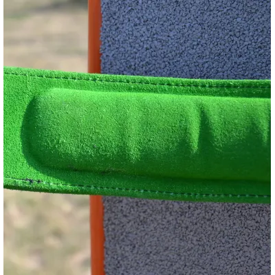 Пояс для важкої атлетики MadMax MFB-302 Quick Release Belt шкіряний Black/Green L