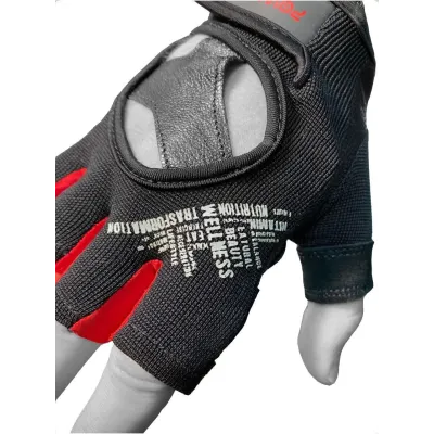 Перчатки для фитнеса PowerPlay 2222 Черные L (PP_2222_L_Black)