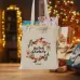 Экошопер BookOpt BK4018 Merry Christmas бежевый Экошопер BookOpt BK4018 Merry Christmas бежевый