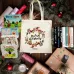 Экошопер BookOpt BK4018 Merry Christmas бежевый Экошопер BookOpt BK4018 Merry Christmas бежевый