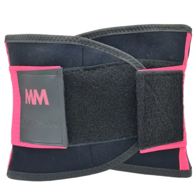 Пояс компрессионный MadMax MFA-277 Slimming belt Black/rubine red M Пояс компрессионный MadMax MFA-277 Slimming belt Black/rubine red M