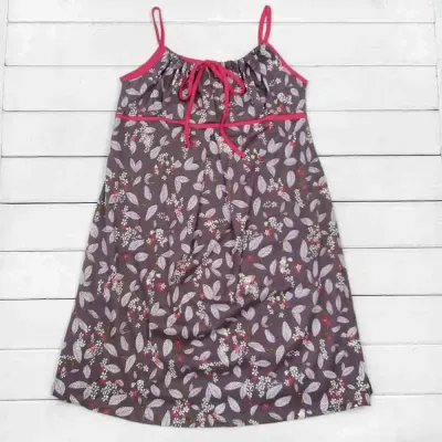 Ночнушка в родзал Dexter’s leaf S коричневый