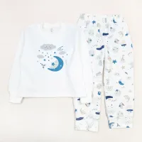 Піжама Dexter’s дитяча футер moon bunny 110 см молочний (131744669173) Піжама Dexter’s дитяча футер moon bunny 110 см молочний (131744669173)