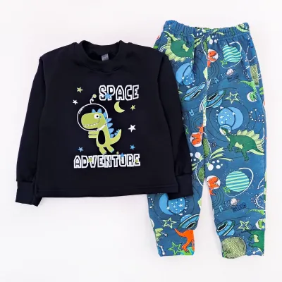 Пижама для мальчика Dexter’s dino space 122 см темно-синий (131750969190)