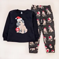 Піжама дитяча з начосом Dexter’s christmas pug 98 см чорний червоний (131759369213) Піжама дитяча з начосом Dexter’s christmas pug 98 см чорний червоний (131759369213)