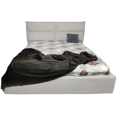 Ліжко BNB Secret Comfort 120 х 190 см Allure З підйомним механізмом та нішою для білизни Сірий