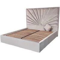 Ліжко двоспальне BNB Sunrise Comfort 160 x 190 см Simple З підйомним механізмом та нішою для білизни Рожевий Ліжко двоспальне BNB Sunrise Comfort 160 x 190 см Simple З підйомним механізмом та нішою для білизни Рожевий