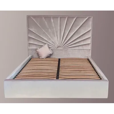 Кровать двуспальная BNB Sunrise Premium 180 х 190 см Simple С дополнительной цельносварной рамой Розовый Кровать двуспальная BNB Sunrise Premium 180 х 190 см Simple С дополнительной цельносварной рамой Розовый