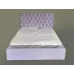 Кровать двуспальная BNB Arizona Premium 180 х 190 см Simple С дополнительной цельносварной рамой Сиреневый