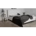 Кровать BNB Arizona Premium 90 х 190 см Стразы С дополнительной цельносварной рамой Экокожа Белый Кровать BNB Arizona Premium 90 х 190 см Стразы С дополнительной цельносварной рамой Экокожа Белый