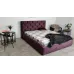 Кровать двуспальная BNB Octavius Premium 140 х 190 см Simple С дополнительной цельносварной рамой Фиолетовый Кровать двуспальная BNB Octavius Premium 140 х 190 см Simple С дополнительной цельносварной рамой Фиолетовый