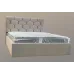 Ліжко BNB Octavius Comfort 90 х 190 см Simple З підйомним механізмом та нішою для білизни Мокко