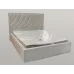Ліжко BNB Laurel Comfort 90 х 190 см З підйомним механізмом та нішою для білизни Екошкіра Айворі
